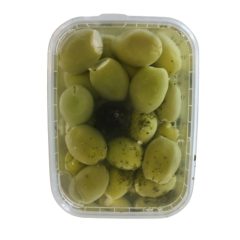 Sajttal töltött zöld oliva 