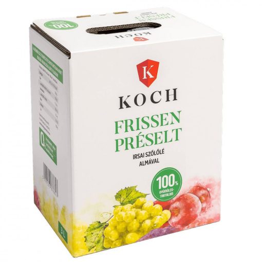 Koch Frissen Préselt Szőlőlé Almával 3l